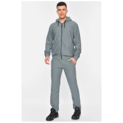 Спортивний костюм чоловічий на флісі м'ятного кольору 196829L