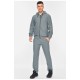 Спортивний костюм чоловічий на флісі м'ятного кольору 196829L