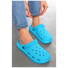 Крокси жіночі бірюзового кольору 197077L