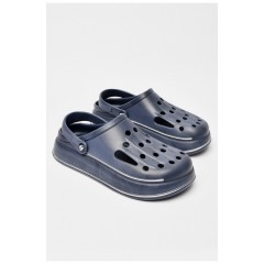Кроксы мужские темно-синего цвета 197265L