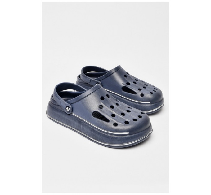 Крокси чоловічі темно-синього кольору 197265L