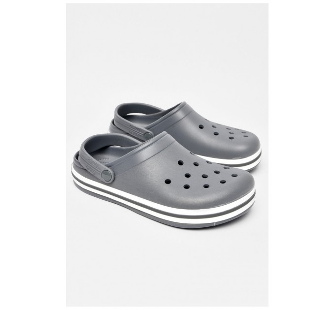 Крокси чоловічі сірого кольору 197266L