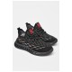 Кросівки дитячі для хлопчика текстильні чорного кольору 197295L