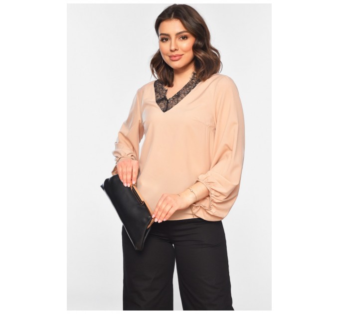 Блуза женская бежевого цвета. 197323L
