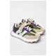 Кросівки дитячі кольору хакі на ліпучці 197421L Кросівки дитячі кольору хакі на ліпучці 197421L