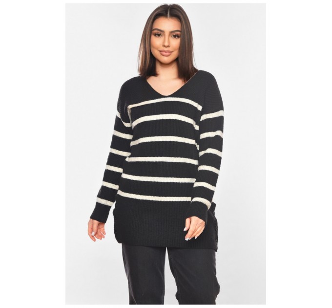 Свитер женский черного цвета 197941L