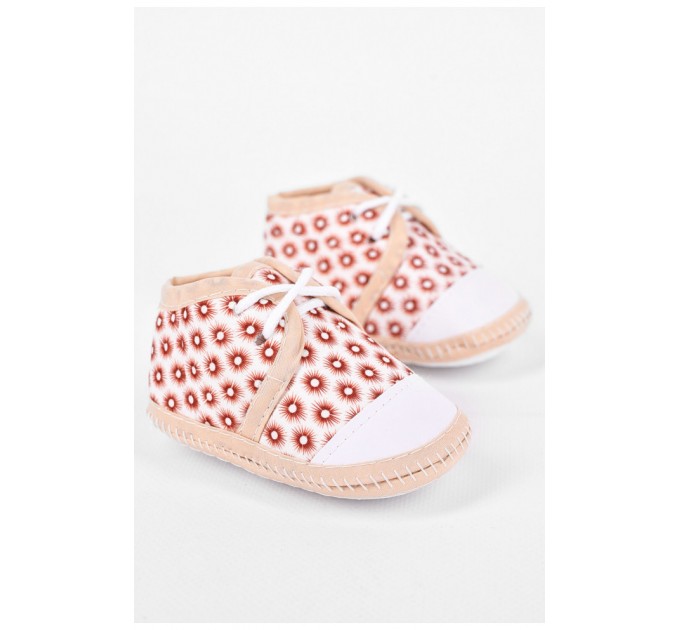 Пінетки дитячі бежевого кольору 198334L