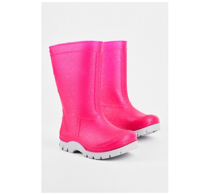 Чоботи гумові дитячі малинового кольору 198542L