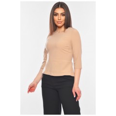 Блуза жіноча бежевого кольору 198703L