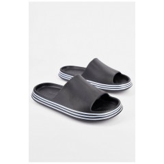 Шльопанці чоловічі піна чорного кольору 198719L