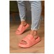 Шльопанці піна жіночі кораллового кольору 199330L