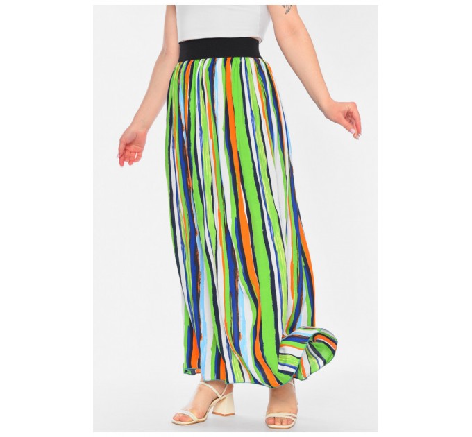 Юбка женская полуботальная синего цвета 199516L