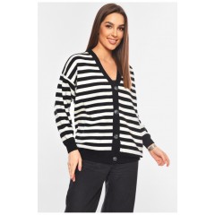 Кардиган женский черного цвета 199615L