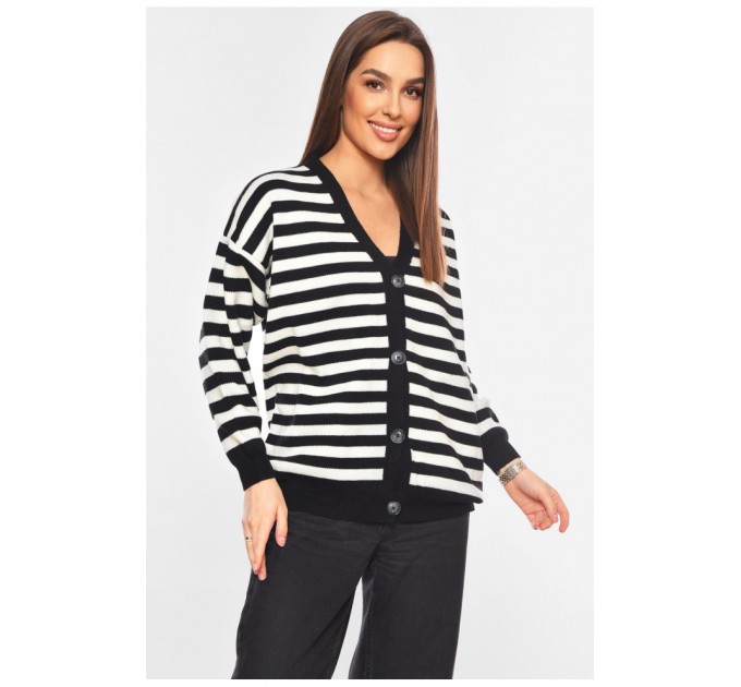 Кардиган жіночий чорного кольору 199615L