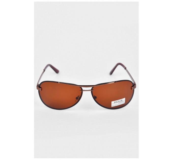 Окуляри чоловічі коричневого кольору 199705L