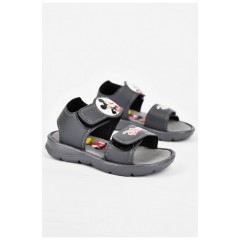 Босоніжки дитячі піна темно-сірого кольору 200019L Босоніжки дитячі піна темно-сірого кольору 200019L