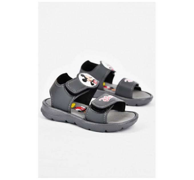 Босоніжки дитячі піна темно-сірого кольору 200019L