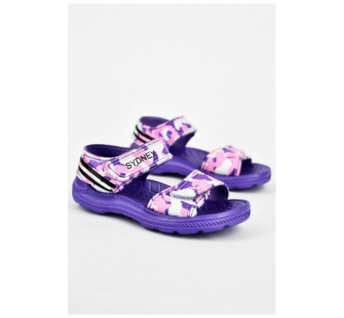 Босоніжки дитячі піна фіолетового кольору 200064L