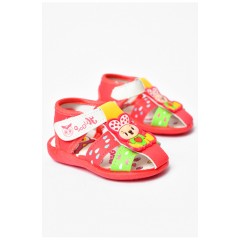 Сандалі дитячі коралового кольору 200494L