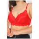 Бюстгальтер жіночий червоного кольору чашка Е 200686L