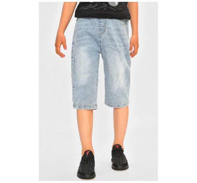 Бриджі дитячі для хлопчика блакитного кольору 200699L