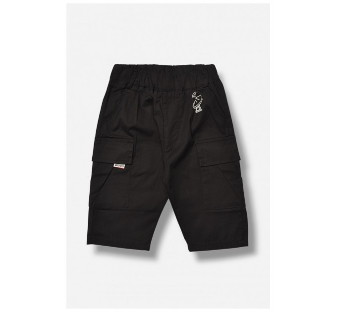 Бриджі дитячі для хлопчика чорного кольору 200760L