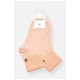 Шкарпетки жіночі демісезонні рожевого кольору 200773L