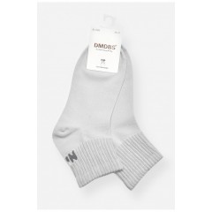 Шкарпетки жіночі демісезонні сірого кольору 200777L