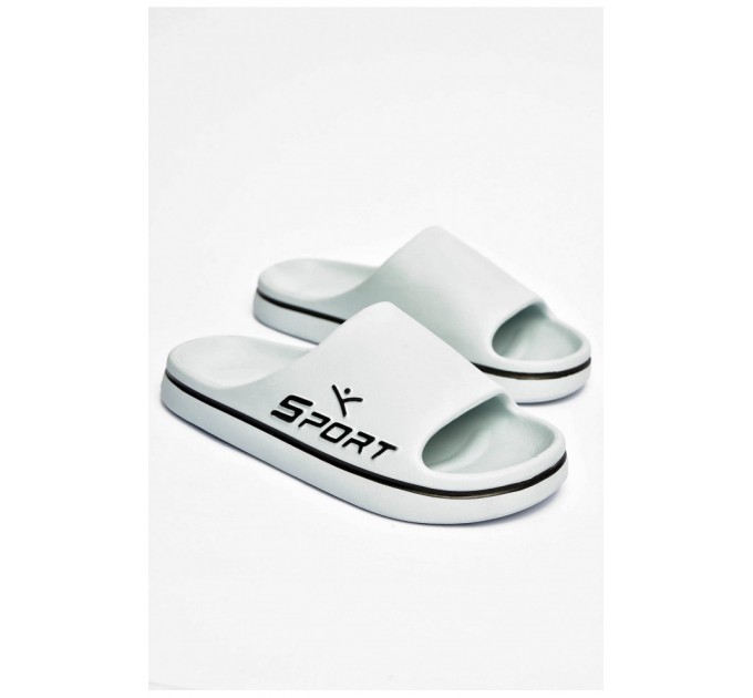 Шльопанці піна жіночі м`ятного кольору 201109L