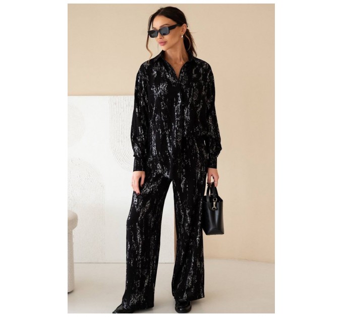 Костюм женский черного цвета 201854L