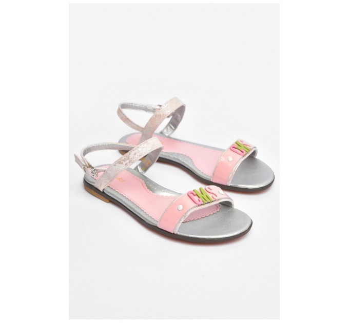 Босоніжки для дівчинки рожевого кольору 202176L