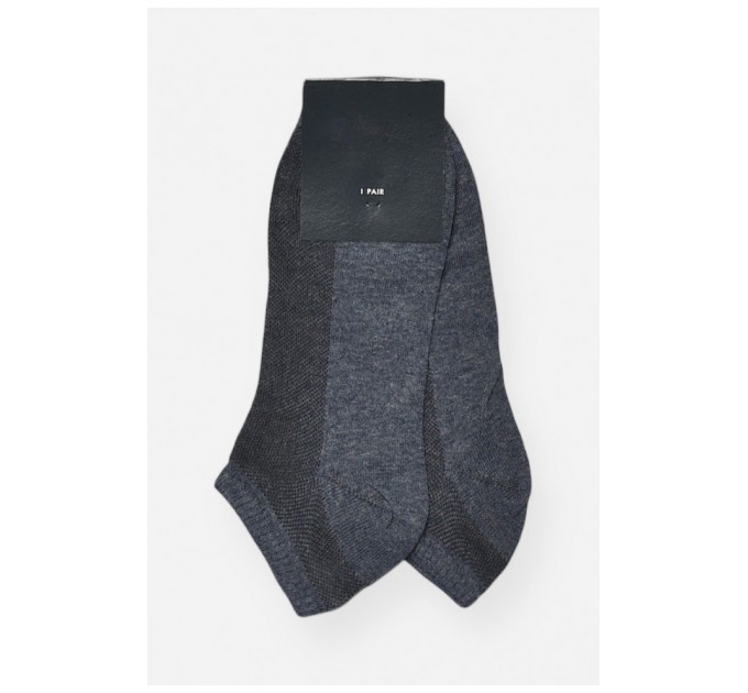 Носки мужские спортивные демисезонные синего цвета 202743L