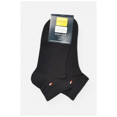 Шкарпетки чоловічі спортивні демісезонні чорного кольору 202757L