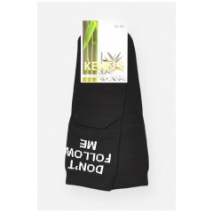 Шкарпетки жіночі демісезонні чорного кольору 202763L Шкарпетки жіночі демісезонні чорного кольору 202763L