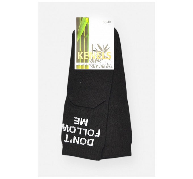 Носки женские демисезонные черного цвета 202763L