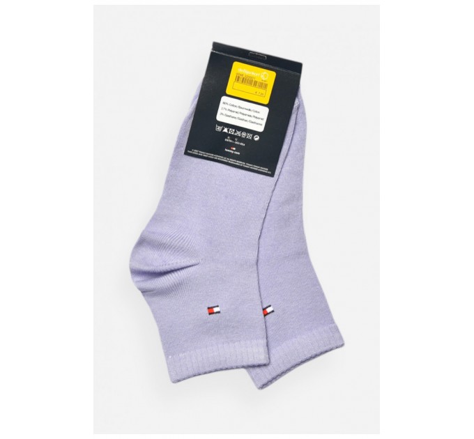 Шкарпетки жіночі демісезонні світло-бузкового кольору 202780L