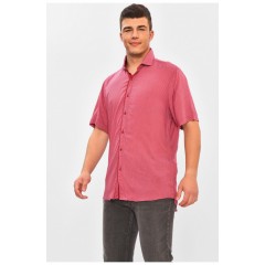 Мужская рубашка темно-розового цвета 202929L