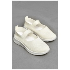 Мокасини дитячі білого кольору 203101L
