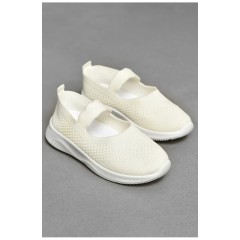 Мокасини дитячі білого кольору 203102L