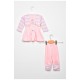 Костюм дитячий для дівчинки рожевого кольору 203144L