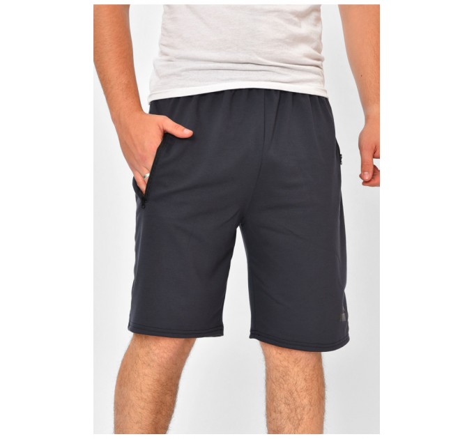 Шорти чоловічі темно-сірого кольору 203176L