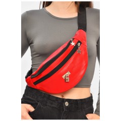 Бананка женская красного цвета 203266L Бананка женская красного цвета 203266L