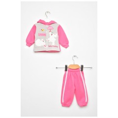 Костюм дитячий для дівчинки рожевого кольору 203421L