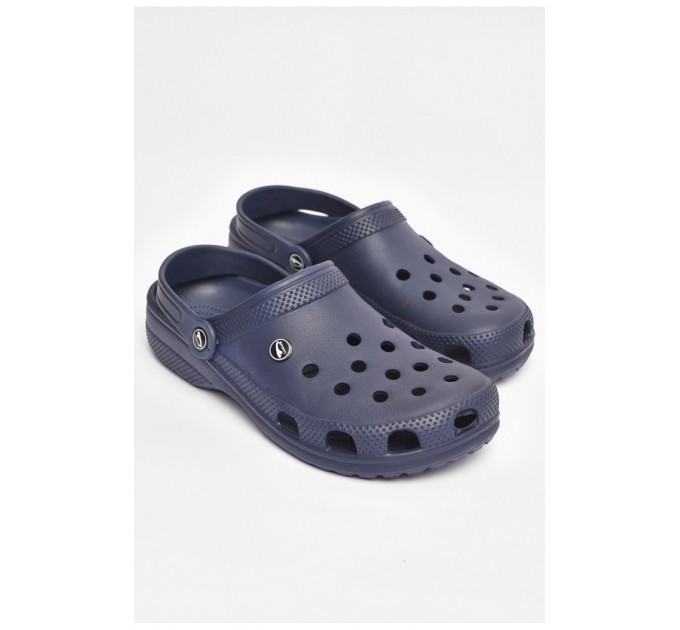 Кроксы мужские темно-синего цвета 203705L