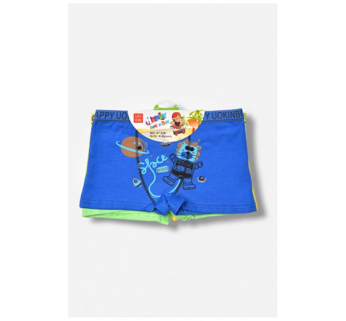 Комплект боксерів дитячих для хлопчика 3 шт 204127L