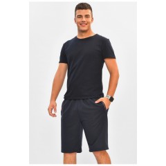 Шорти чоловічі батальні темно-синього кольору 204554L