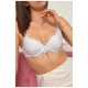 Бюстгальтер женский белого цвета чашка В 204622L