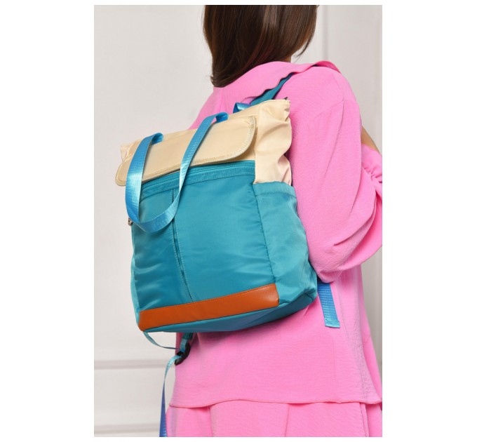 Рюкзак жіночий бірюзового кольору 204641L