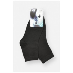 Шкарпетки жіночі демісезонні чорного кольору 204742L