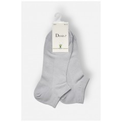 Шкарпетки жіночі спортивні демісезонні сірого кольору 204758L